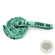 Rondstrop 2 ton gecertificeerd werklengte 0.5 mtr g