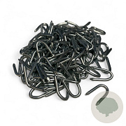 krammen - verzinkt - 1.8x15mm - 80 gram 