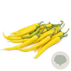 Zaden peper cayenne goudgeel GM 10 Zaden