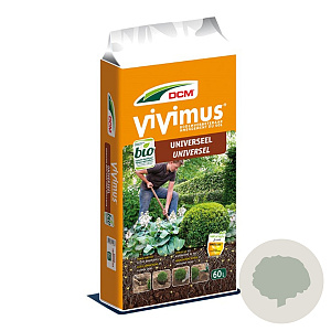 Dcm Vivimus universeel 60 liter zak 39 zakken per volle palet