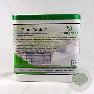 Planttabletten +/- 240 à 4 gram  + micro organismen Innogreen 1 Kg
