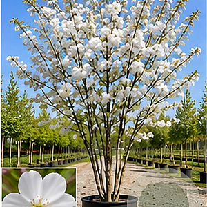 Prunus ser. 'Taihaku' 125-150 cm 40L meerstammig
