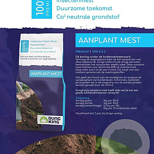 Aanplant mest Dungking NPK 4-3-3+spoorelementen zak 20kg