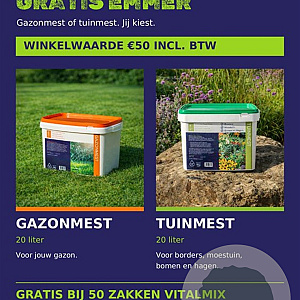 Vitalmix aanplantgrond Dungking 50 Liter